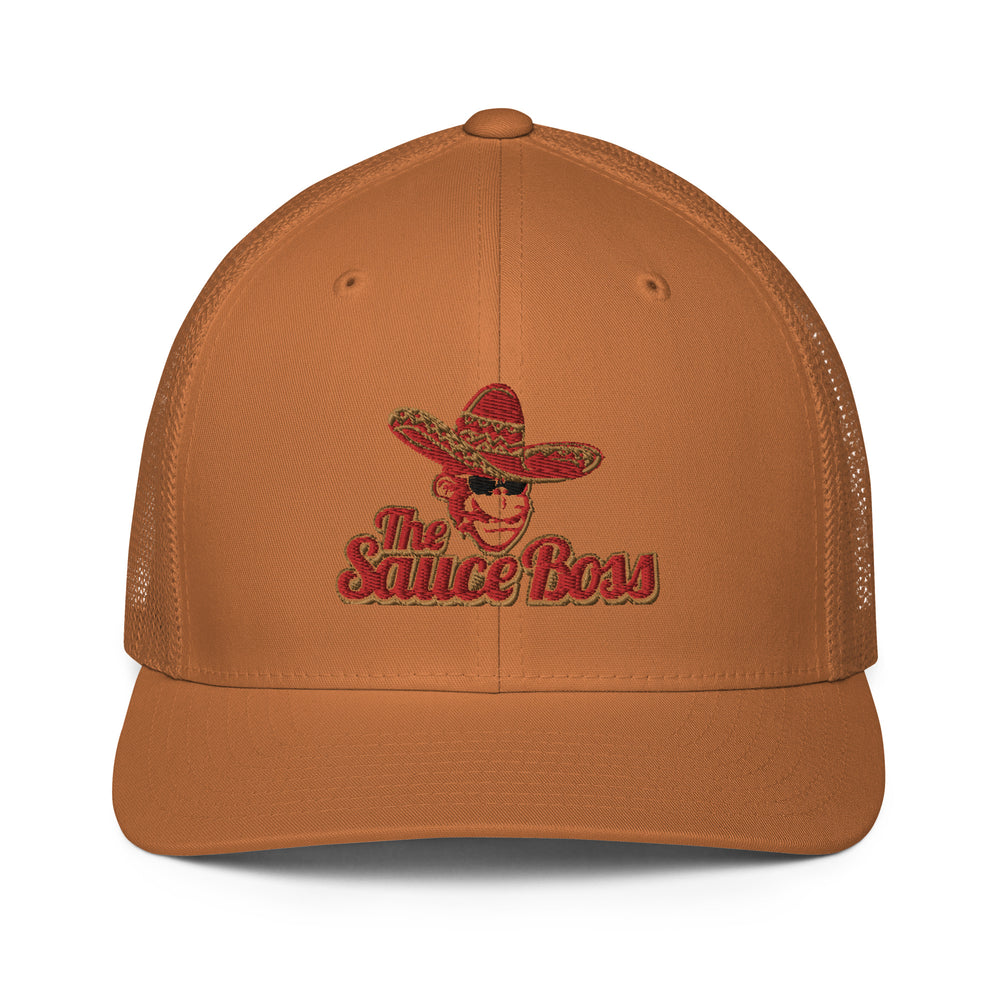 Closed-back trucker cap