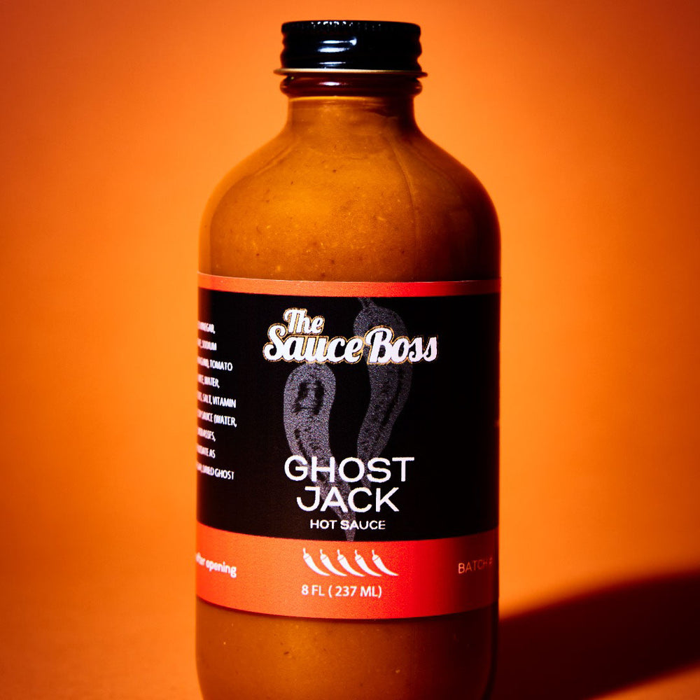 
            
                Load image into Gallery viewer, Ghostjack - Hot &amp;amp; Smokey Hot Sauce
            
        