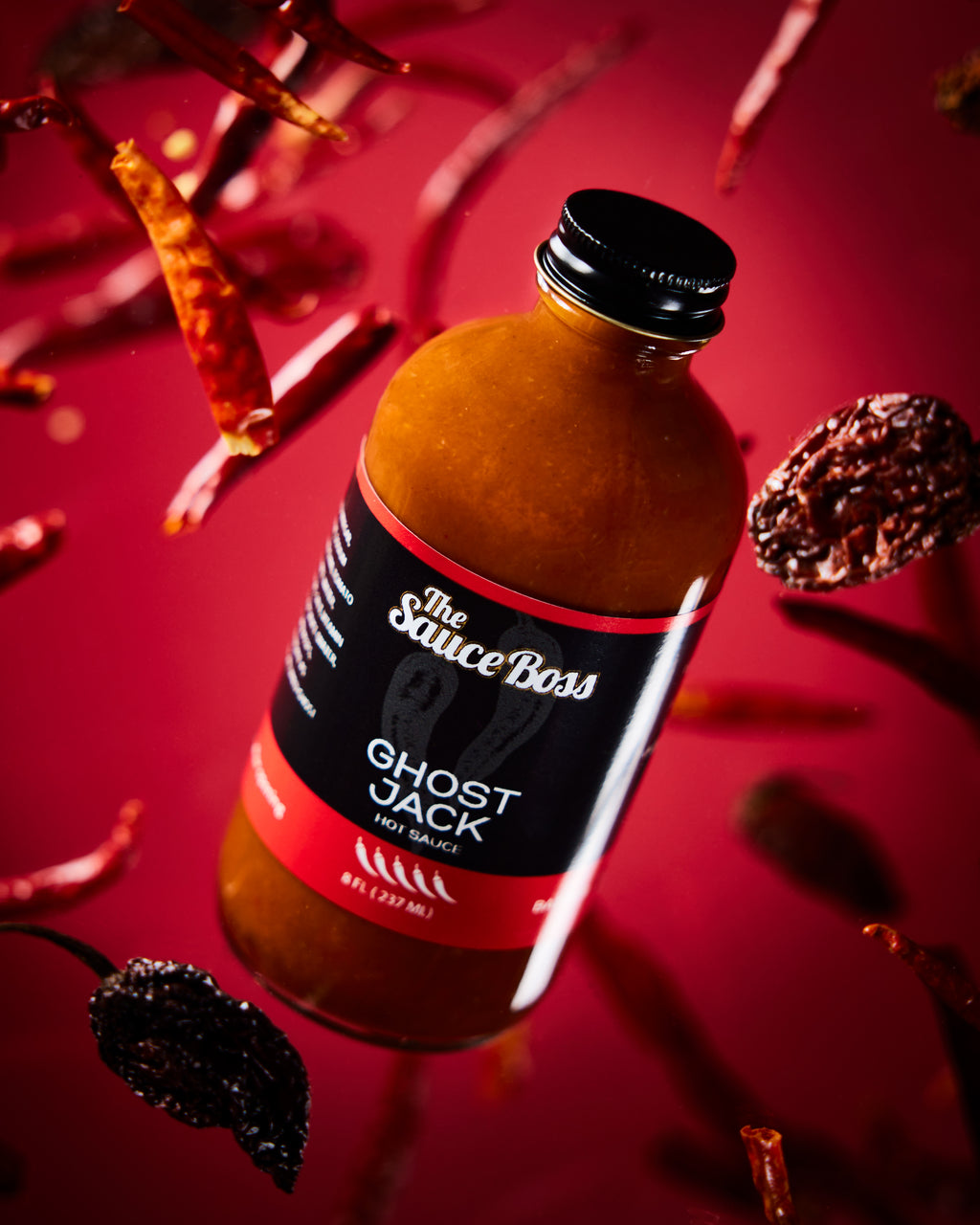 Ghostjack - Hot & Smokey Hot Sauce