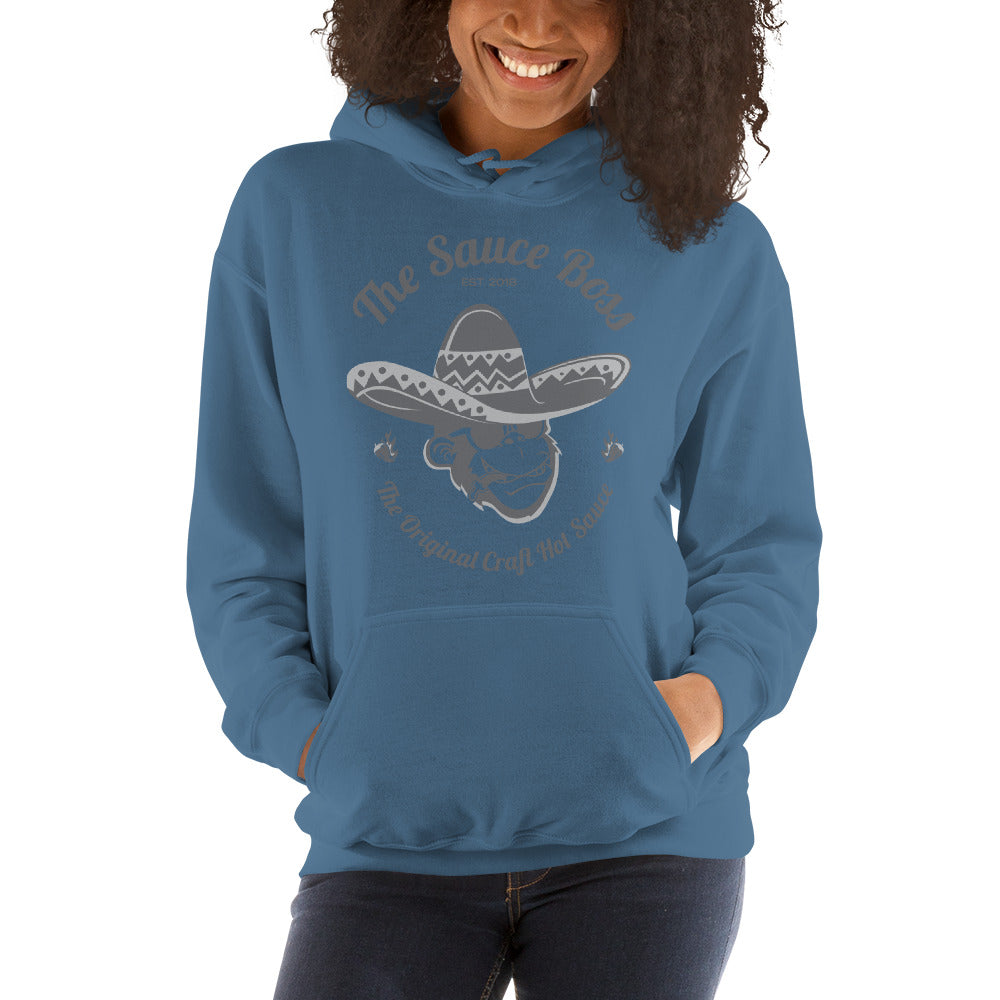 The Original Craft Hot Sauce - Grey Logo - Unisex Hoodie