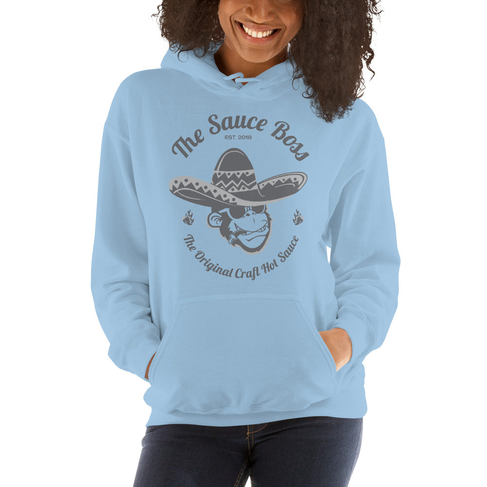 The Original Craft Hot Sauce - Grey Logo - Unisex Hoodie