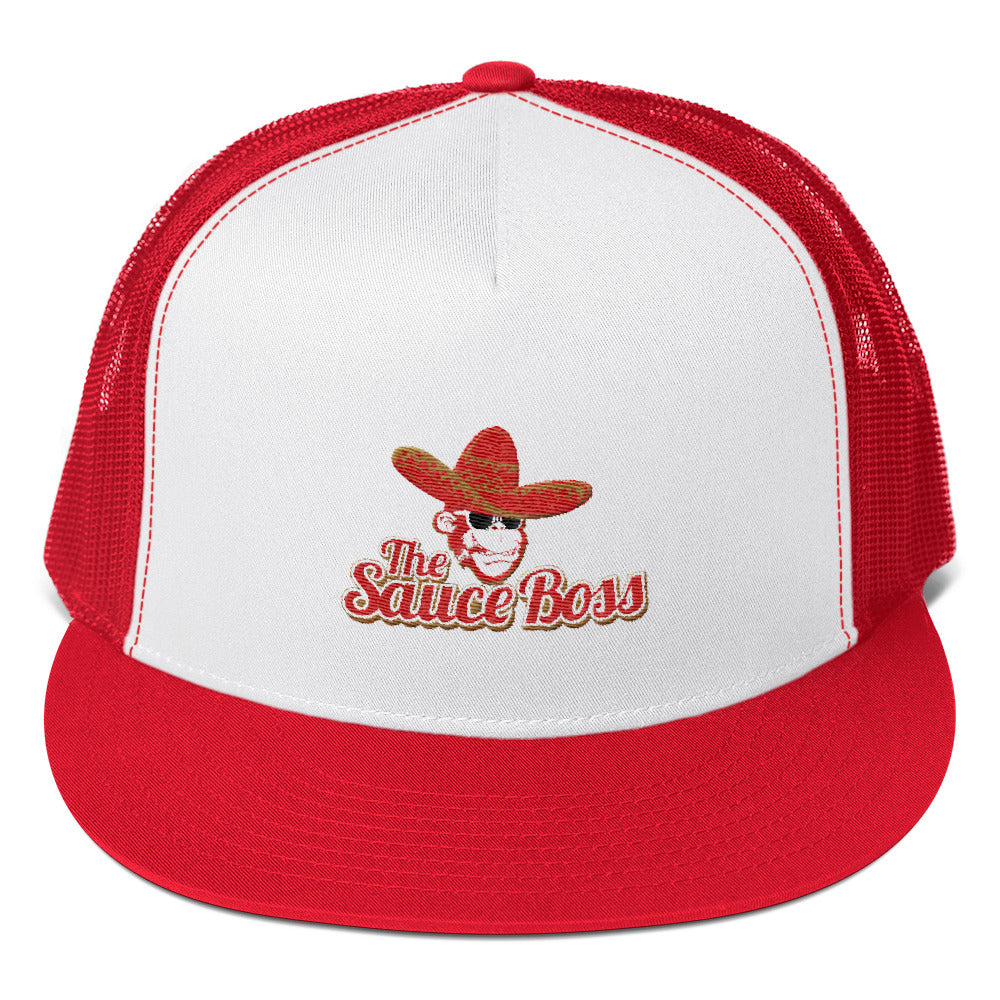 The Sauce Boss Logo - Trucker Cap