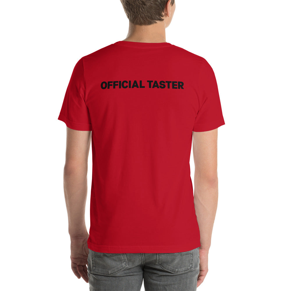 The Sauce Boss - Official Taster - Short-Sleeve Unisex T-Shirt