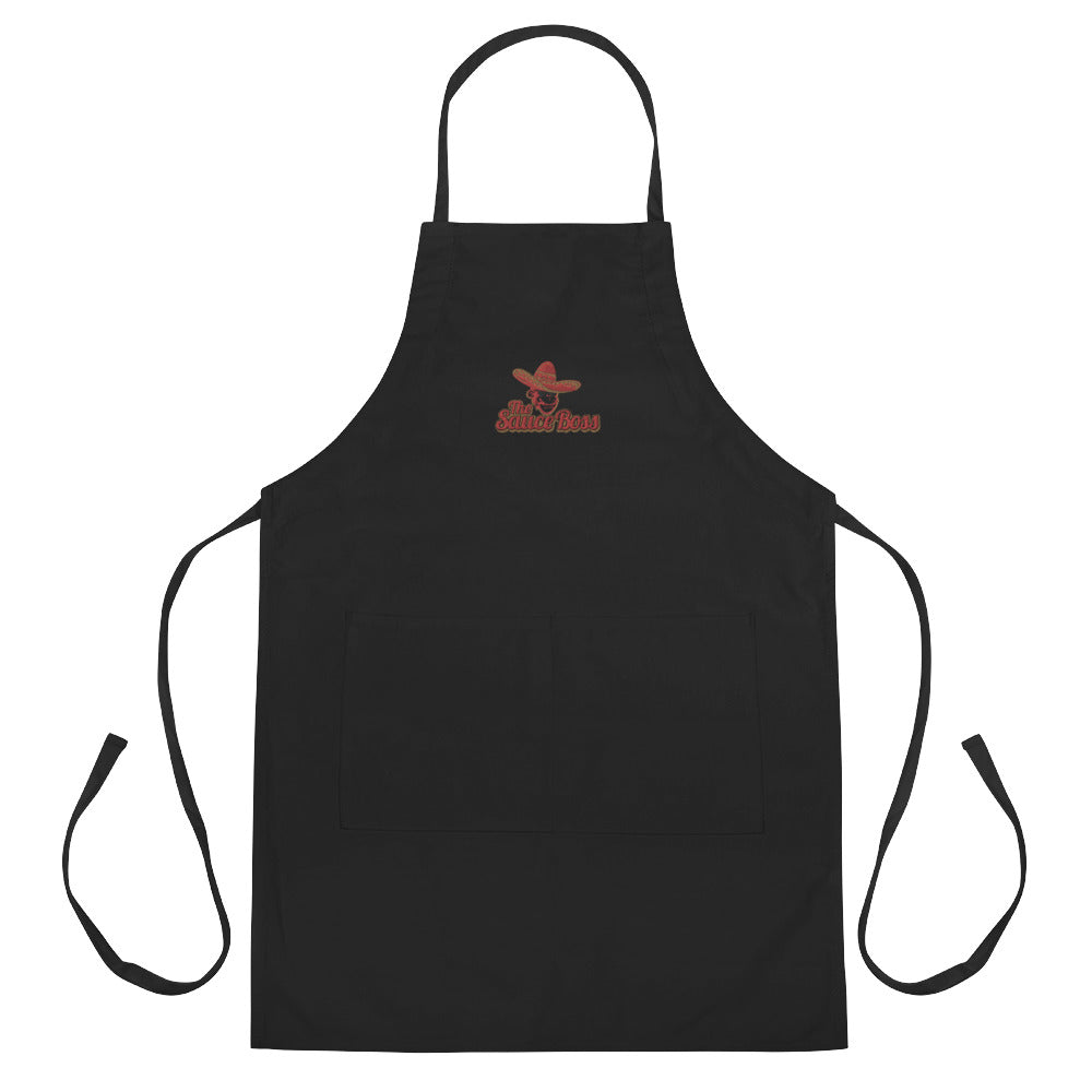 The Sauce Boss Embroidered Apron
