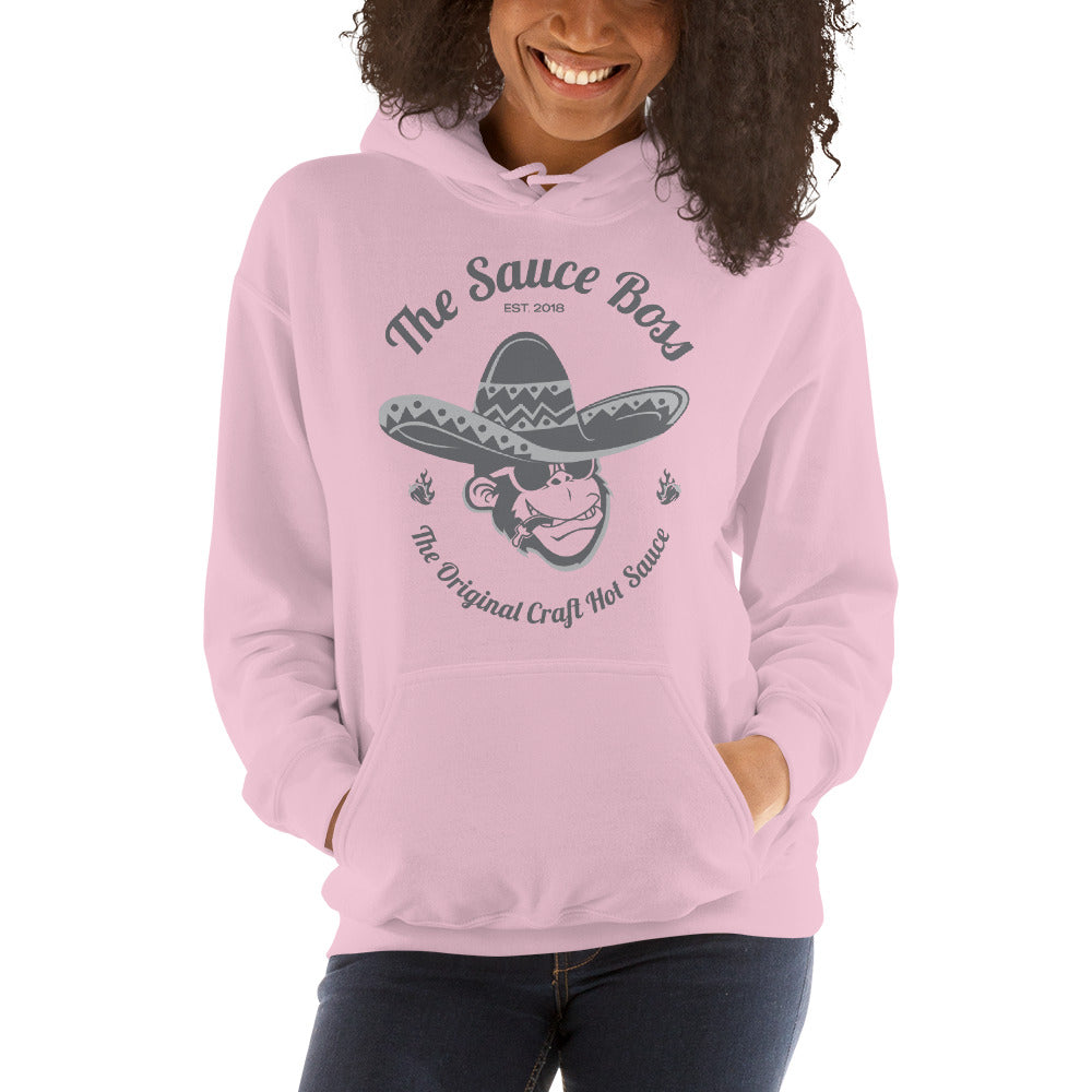 The Original Craft Hot Sauce - Grey Logo - Unisex Hoodie