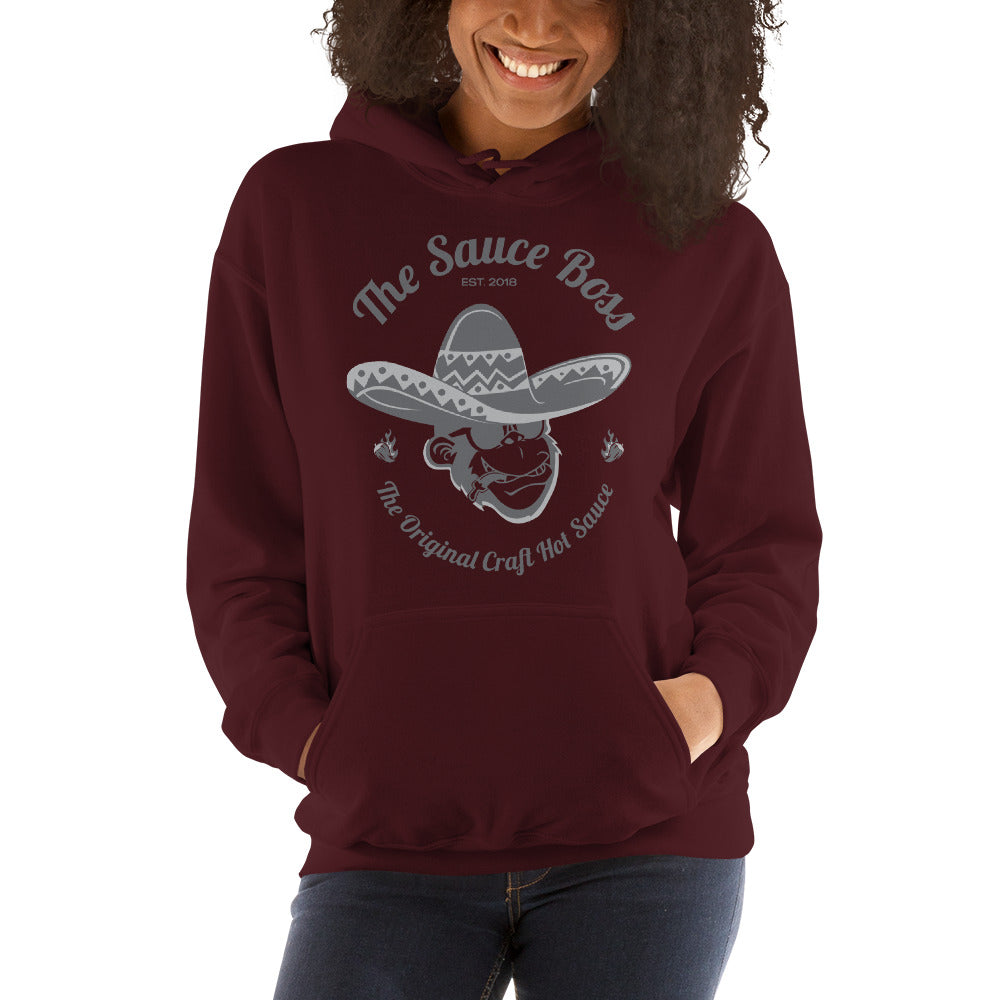 The Original Craft Hot Sauce - Grey Logo - Unisex Hoodie
