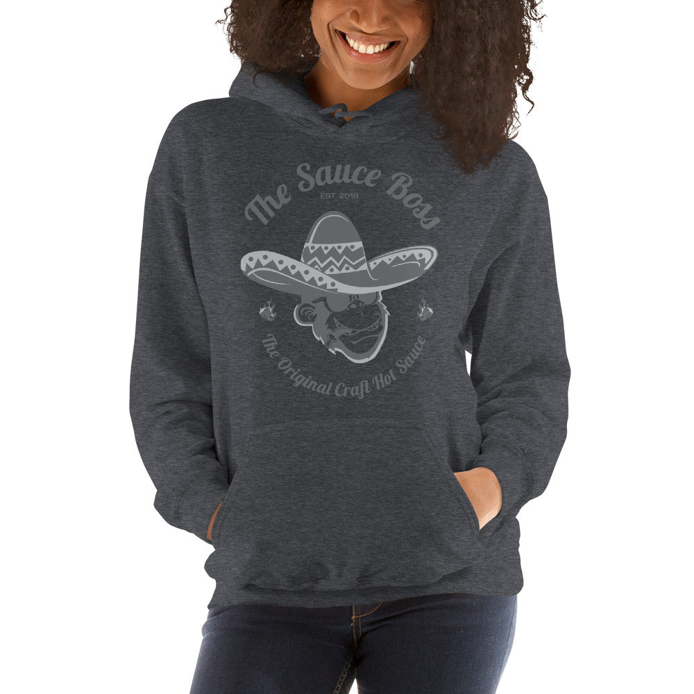 The Original Craft Hot Sauce - Grey Logo - Unisex Hoodie