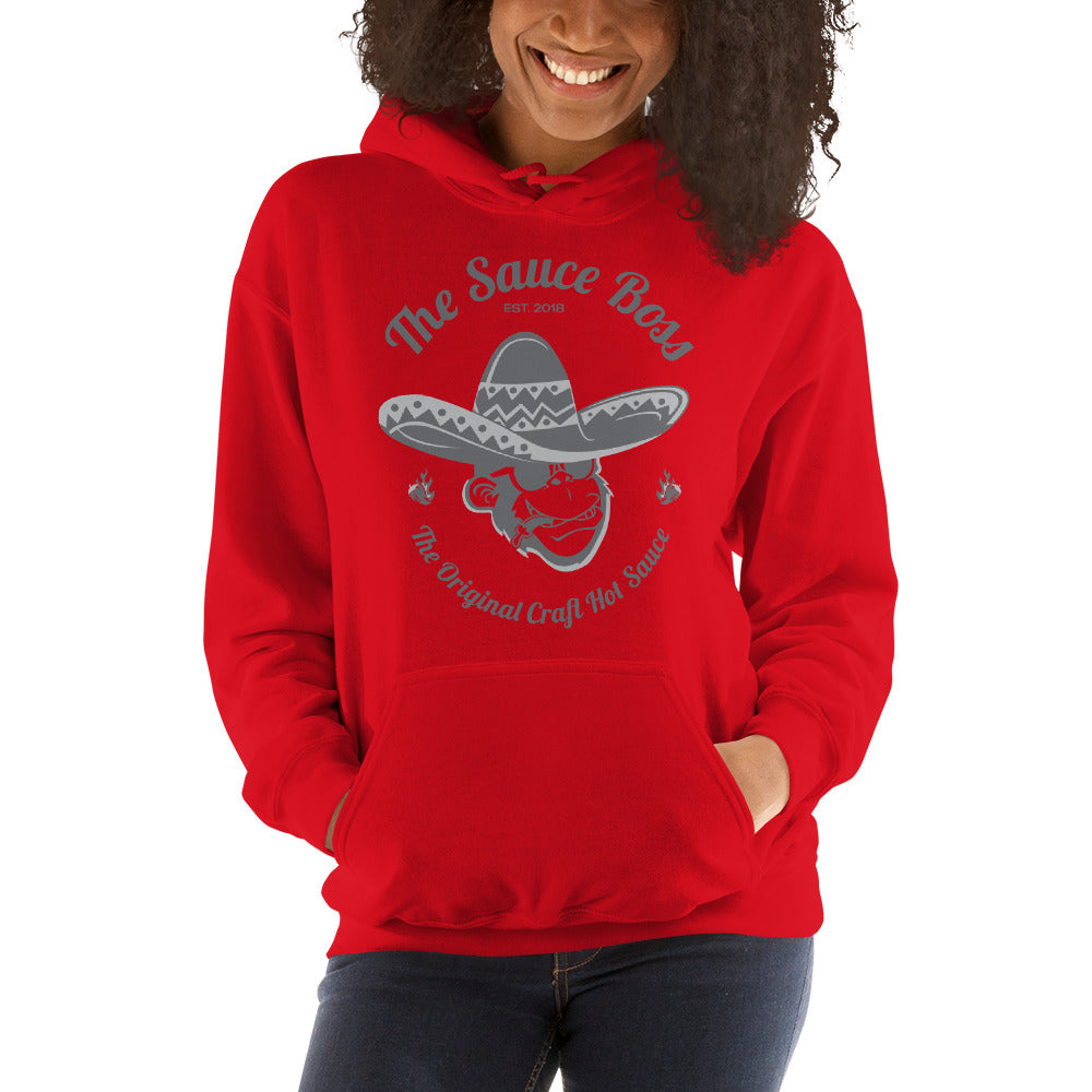 The Original Craft Hot Sauce - Grey Logo - Unisex Hoodie