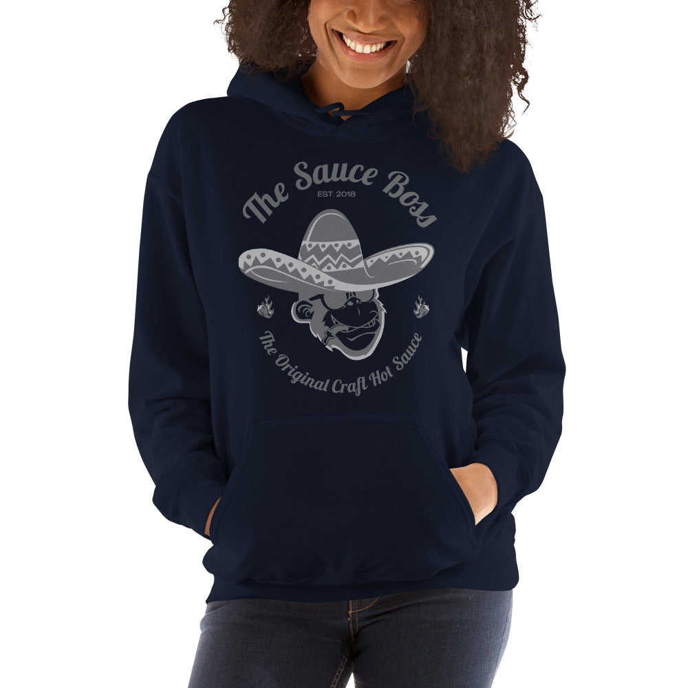The Original Craft Hot Sauce - Grey Logo - Unisex Hoodie