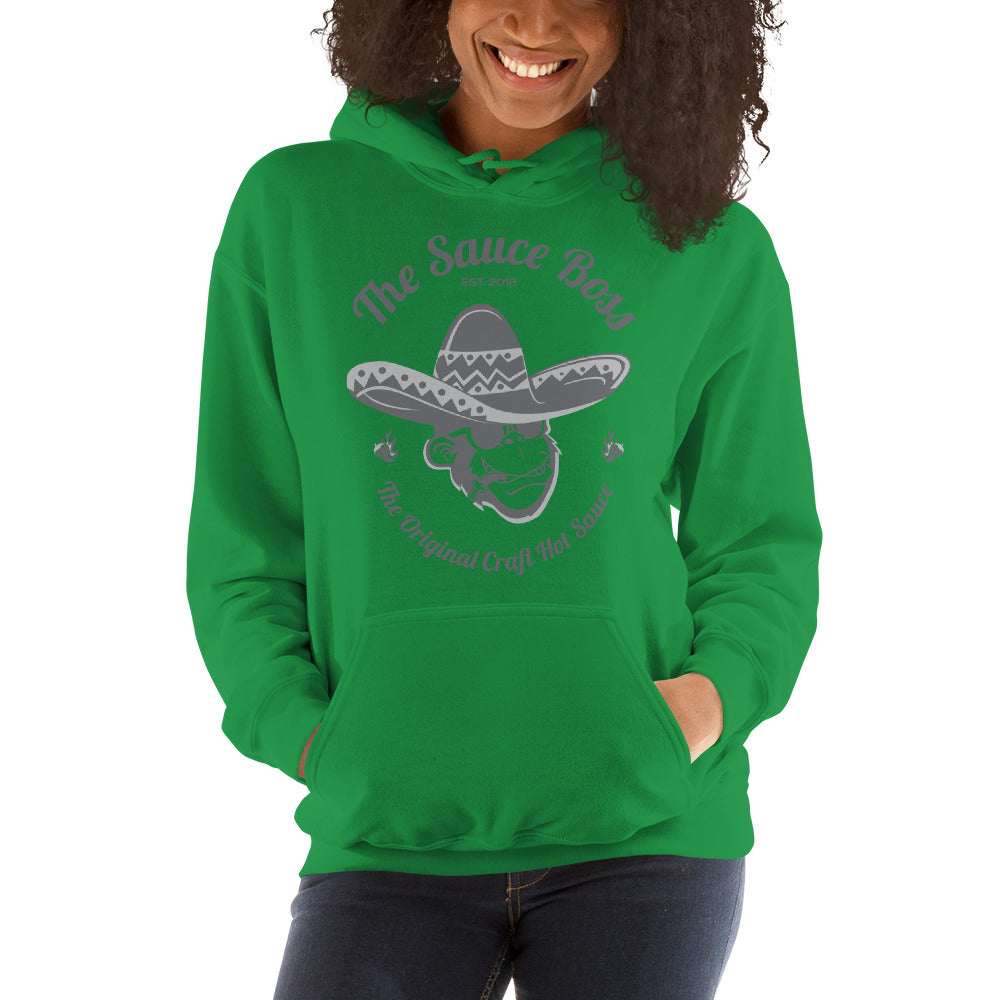 The Original Craft Hot Sauce - Grey Logo - Unisex Hoodie