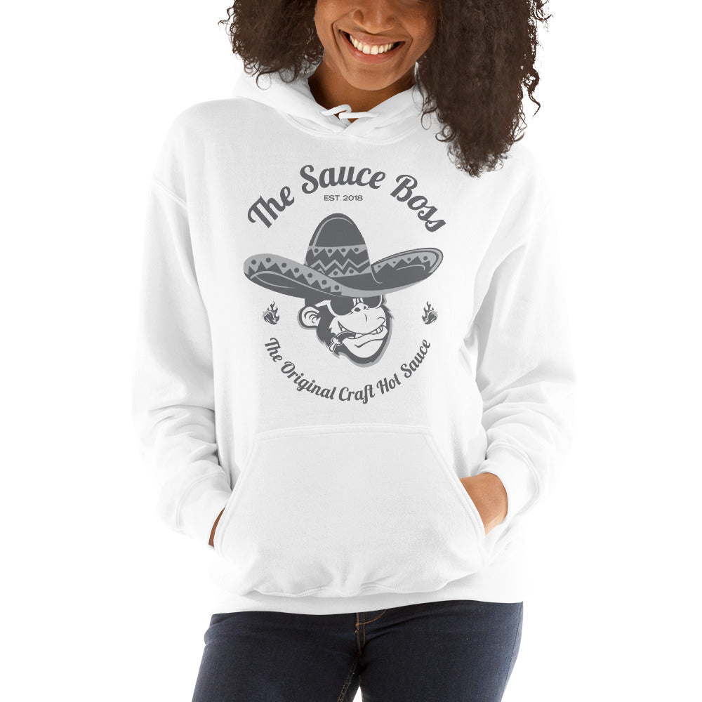 The Original Craft Hot Sauce - Grey Logo - Unisex Hoodie