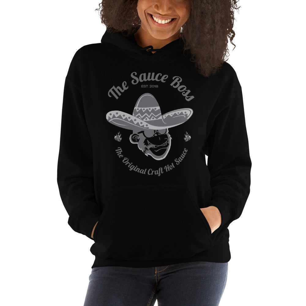 The Original Craft Hot Sauce - Grey Logo - Unisex Hoodie