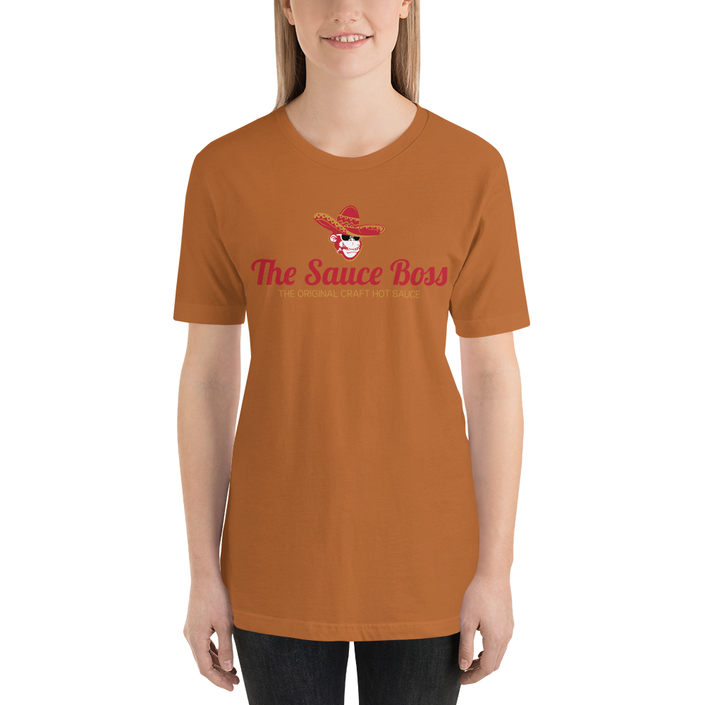 Original Craft Salsa Red & Gold Logo - Short-Sleeve Unisex T-Shirt
